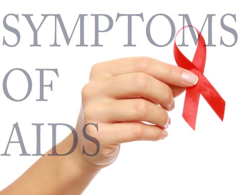 symptoms of aids