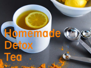 Homemade detox tea