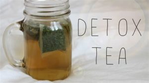 Homemade detox tea