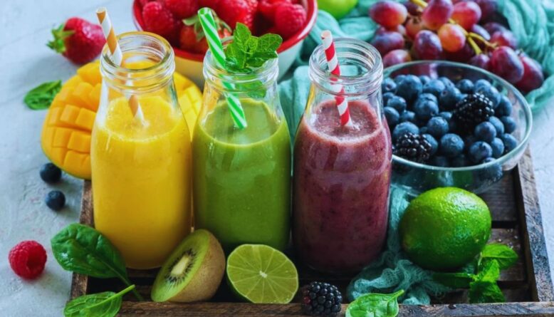 Detox Smoothie, Avocado, Radish, Healthy Body, Berry, Turmeric, Apple