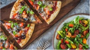 Pizza, Meat, Chicken, Spinach, Protein, Healthy