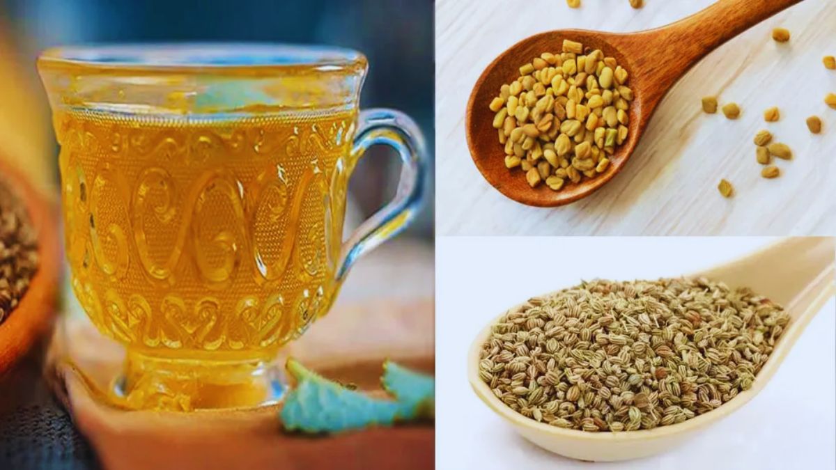 Methi, Ajwain, Fenugreek, Water, Weight Loss, Carom