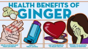 Ginger Water, Anti-oxidant, Anti-inflammatory, Heartburn, Weight Loss, Nausea Relief