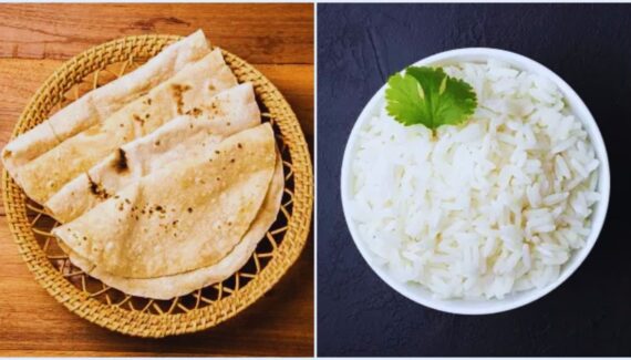 roti vs rice at night, which is better roti or rice for dinner, digestion and sleep, healthy dinner options, Indian diet tips, fiber vs carbohydrates, easy to digest foods, what to eat at night for better sleep, roti digestion, rice digestion, light dinner ideas, Indian food for good sleep, best food for night digestion, wheat vs rice comparison.