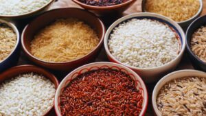 healthiest rice varieties, brown rice benefits, black rice antioxidants, red rice nutrition, wild rice protein, parboiled rice glycaemic index, rice for gut health, rice for diabetes, rice for heart health, whole grain rice benefits, best rice for weight loss, low GI rice, healthy rice options